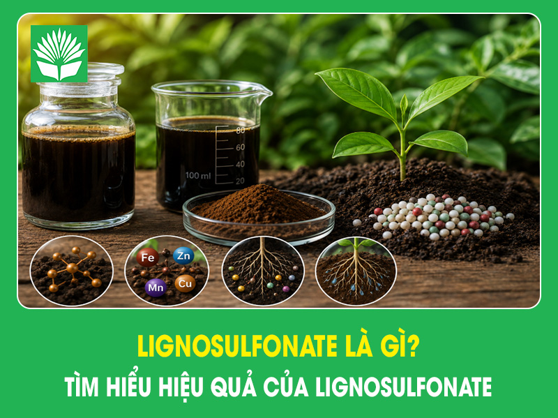 Lignosulfonate là gì? Tìm hiểu hiệu quả của Lignosulfonate