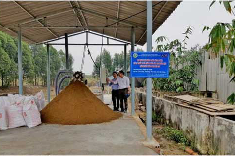 Mô hình chuỗi liên kết thu gom, chế biến và tiêu thụ phân bón hữu cơ từ chất thải chăn nuôi cho các trang trại