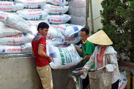 Nhu cầu tiêu thụ phân bón tại Việt Nam lên tới 11 triệu tấn/năm