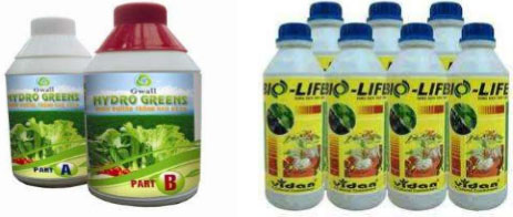 Dung dịch dinh dưỡng Hydro greens và Bio -life