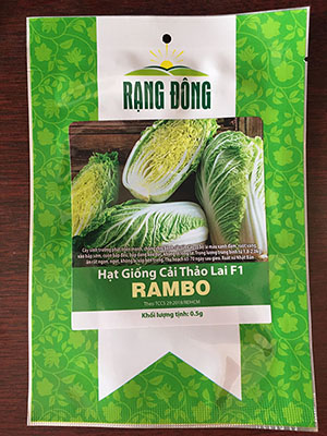 Hạt giống cải thảo lai F1 RAMBO