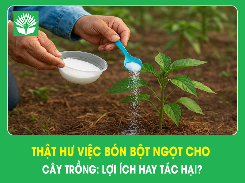 Thật hư việc bón bột ngọt cho cây trồng: Lợi ích hay tác hại?