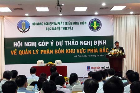 Hội thảo góp ý Dự thảo nghị định quản lý phân bón