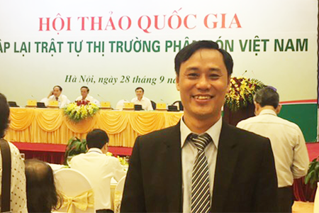 Ông Trần Anh – Tổng giám đốc công ty CP Phân bón Hà Lan